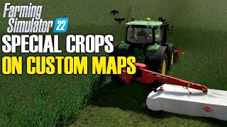 How to Harvest Alfalfa FS22 Special Crops Guide [upl. by Nnyre221]