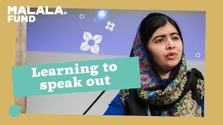 Malala and teen activists on learning to speak out [upl. by Florrie]