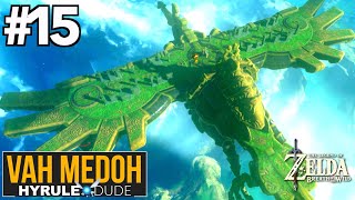 Zelda Breath of the Wild  Part 15  Vah Medoh Divine Beast Walkthrough [upl. by Hamas]