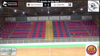 Campeonato Municipal de Futsal de São Sepé  1ª divisão 2024 [upl. by Ardnuyek]