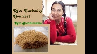 Keto Low Carb Breadcrumbs  alternative for deep frying [upl. by Anyahc]