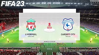 FIFA 23  Liverpool vs Cardiff City  The Emirates FA Cup  PS5 Full Match amp Gameplay [upl. by Harve]