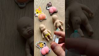 Dont make my baby cry 😰😱🥹 satisfying squishy baby corgi injection funny sad cry shorts [upl. by Leclair]