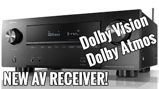 New 4K AV Receiver  Denon AVRX2600H Review and Unboxing [upl. by Esiuol]