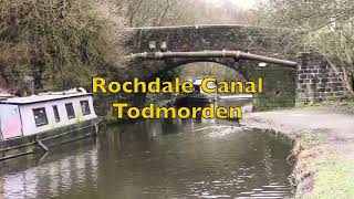 Canal at Todmorden 31012024 [upl. by Blatman]