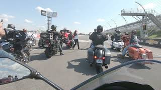 Pocono raceway motorcycle day ninja Poconos kawasaki poconoraceway motorcycle [upl. by Aneerak90]