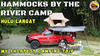 Hammocks By The River Campsite  Hulu Langat Selangor  S3E15 [upl. by Gingras]