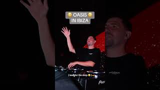 When wonderwel hits Ushuaïa Ibiza dimitrivegasandlikemike electronicmusic oasis wonderwall [upl. by Capriola]