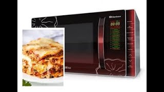 How to Use Convection Mode on Dawlance DW115CHZ Making Lasagna [upl. by Conan227]