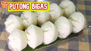 How to Make Putong Bigas  Rice Puto  Pinoy Easy Recipes [upl. by Ydaj]