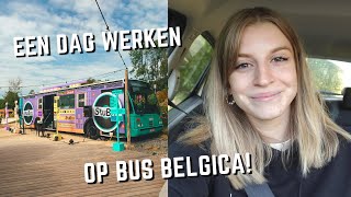 DAG IN MIJN LEVEN BIJ STUDIO BRUSSEL Bus Belgica in Durbuy [upl. by Opportina140]