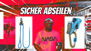 Sicher Abseilen mit Alpin Up und Selbstsicherungsschlinge Turner von Climbing Technology [upl. by Kifar]