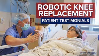 Robotic Knee Replacement Surgery Patient Testimonials  Penn Orthopaedics [upl. by Eleanore]