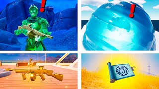 Todos los NUEVOS BOSSES y ARMAS MÍTICAS de FORTNITE 2910 [upl. by Phedra65]