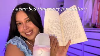 ASMR  ♥ Bedtime story for adults close up whispers semiaudible far whispers Intense Tingles [upl. by Sinclair821]