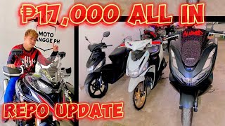 MURANG REPO MOTORCYCLE ₱17000 ALL IN SA MOTO TIANGGE PH [upl. by Kallick]