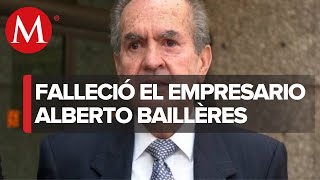 Murió el empresario Alberto Baillères González consejero honorario del Grupo Bal [upl. by Anjali625]