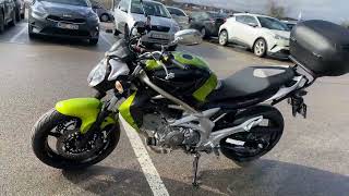 SUZUKI SFV GLADIUS 39477km  MOTO INN LT [upl. by Akeemaj]