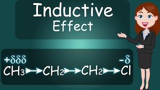 Inductive Effect  HINDI explanation  Basisc of ORGANIC CHEMISTRY [upl. by Tallia169]