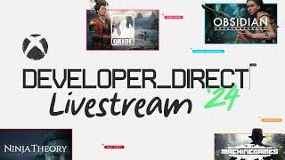 Xbox Developer Direct Livestream 2024  Indiana Jones Senua’s Saga Hellblade 2 amp More [upl. by Damien]