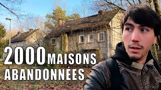 2000 MAISONS ABANDONNÉES  La plus grande VILLE FANTÔME dEurope  😮  URBEX [upl. by Gillman228]