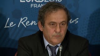 ExUEFAPräsident Platini festgenommen [upl. by Garlanda]