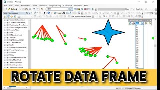 How to Rotate Features in ArcGIS StepbyStep Guide [upl. by Brazee]