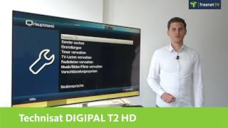 TechniSat DigiPal T2 HD Software Update [upl. by Goodrich]