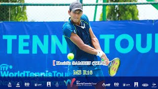 ITF WORLD TOUR M8 MS R16 – Kasidit SAMREJ THA vs Jirat NAVASIRISOMBOON THA [upl. by Rozella]