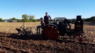 Rumely oil pull plowing [upl. by Tica817]