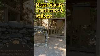 Sierra County Courthouse amp Gallows gold gallows goldnugget goldprospecting mining history [upl. by Anaimad]