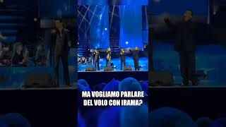 Irama che canta con Il Volo allarena di Verona [upl. by Akayas]