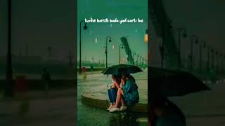 Tumhen barish bada yad karti hai lyrics song🫶 [upl. by Aivle160]