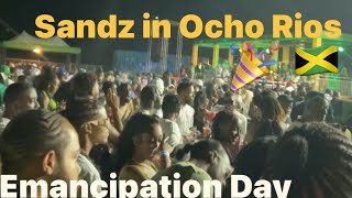 Sandz in Ocho Rios 🇯🇲🔉Emancipation day [upl. by Hubsher]