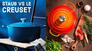 Staub Vs Le Creuset Here is the Dutch Oven Battle winner [upl. by Anilos567]