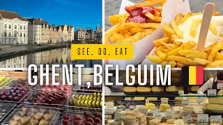 Ghent Belgium is a Foodie Paradise [upl. by Eiroj]