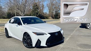 2024 Lexus IS 350 F Sport POV Start Up Test Drive Walkaround and Review [upl. by Eniretak]