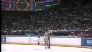 Klimova amp Ponomarenko URS  1990 Goodwill Games Ice Dancing Free Dance [upl. by Ajan]