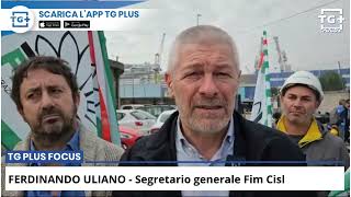 Metalmeccanici Fincantieri Speedline continuano i bracci di ferro [upl. by Tuesday454]