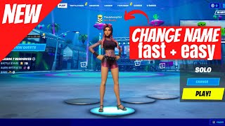 Fortnite Tutorial How to CHANGE YOUR NAME on Ps4 Ps5 PC Xbox Switch Xbox one Mobile [upl. by Akinaj]