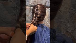 Easy Fishtail braids hairstyle hairgrowth hairstyle haircare song [upl. by Weisbart]