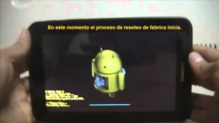 Hard resetrestauracion samsung galaxy tab 2  GTP3110 [upl. by Terra]