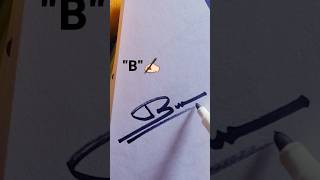 how to sign the letter B❤ [upl. by Pallaten]