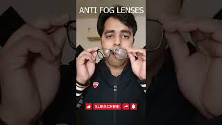 Anti Fog Lens for winters and rainy season [upl. by Ramiah]