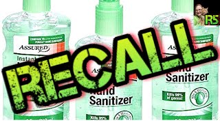 Recalled quotdangerous quot Hand Sanitizer July 2020 [upl. by Harli356]