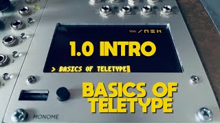 10  INTRODUCTION  Basics of Teletype [upl. by Ahserkal477]