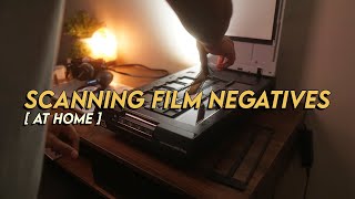 Scanning Film Negatives At Home With Epson v600 [upl. by Sualkcin]