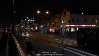 Sony HDRPJ780 vs Panasonic HCX920 Night  Low Light Footage [upl. by Skier682]