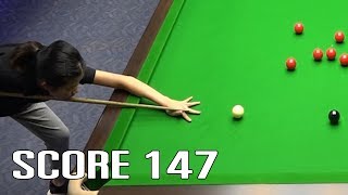 Watch The First EVER 147 Break By A Woman [upl. by Rosen]