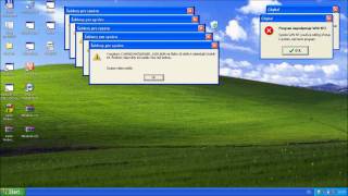 Windows XP Crazy Error [upl. by Ever529]